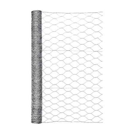 Garden Zone Garden Craft 36 in. H X 50 ft. L Galvanized Steel Poultry Netting 2 in. 183650
